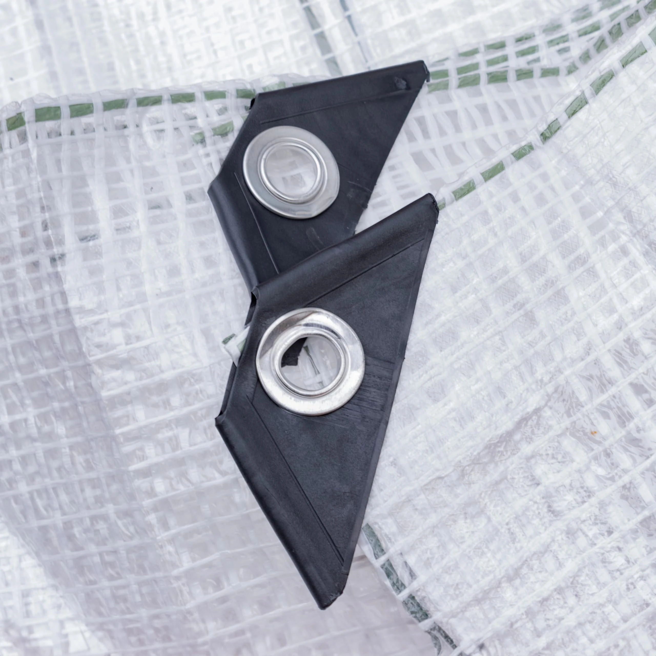 Clear & Reinforced Tarpaulin/Ground Sheet/Fly Sheet,builders tarp,garden dry cover,winter plant cover up (5m x 8m)