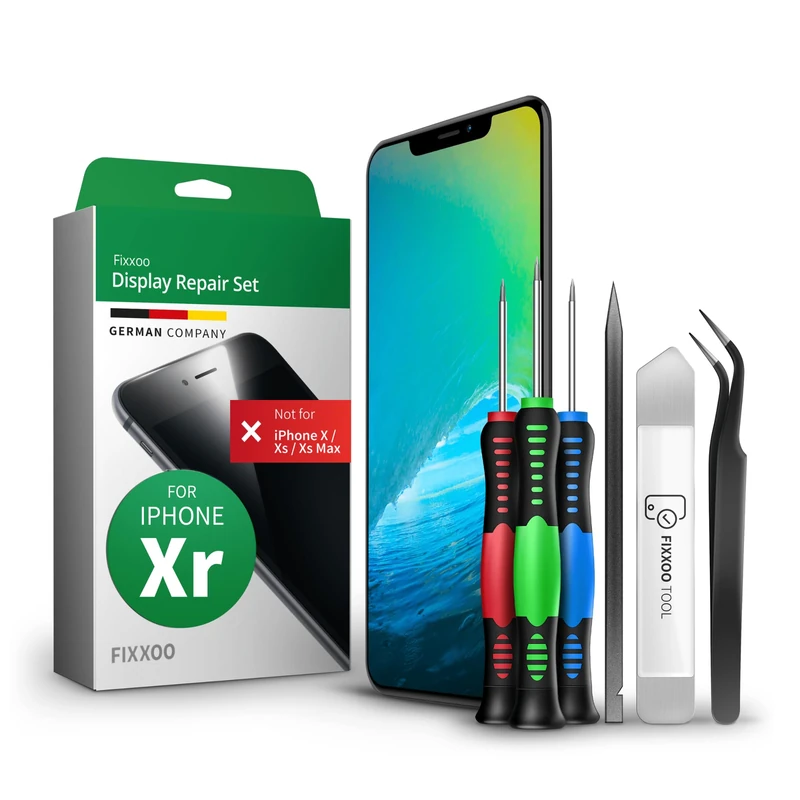 GIGA Fixxoo iPhone XR Screen Replacement Kit - Black LCD
