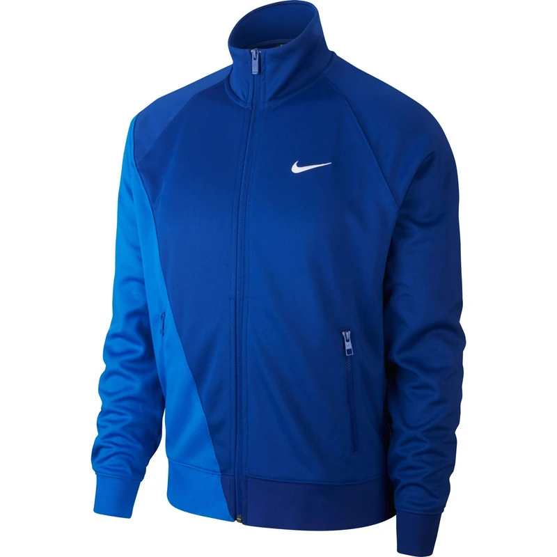 NIKE Nsw Swoosh Pk Jacket Men's Jacket - Deep Royal Blue/Game Royal/Whi, M