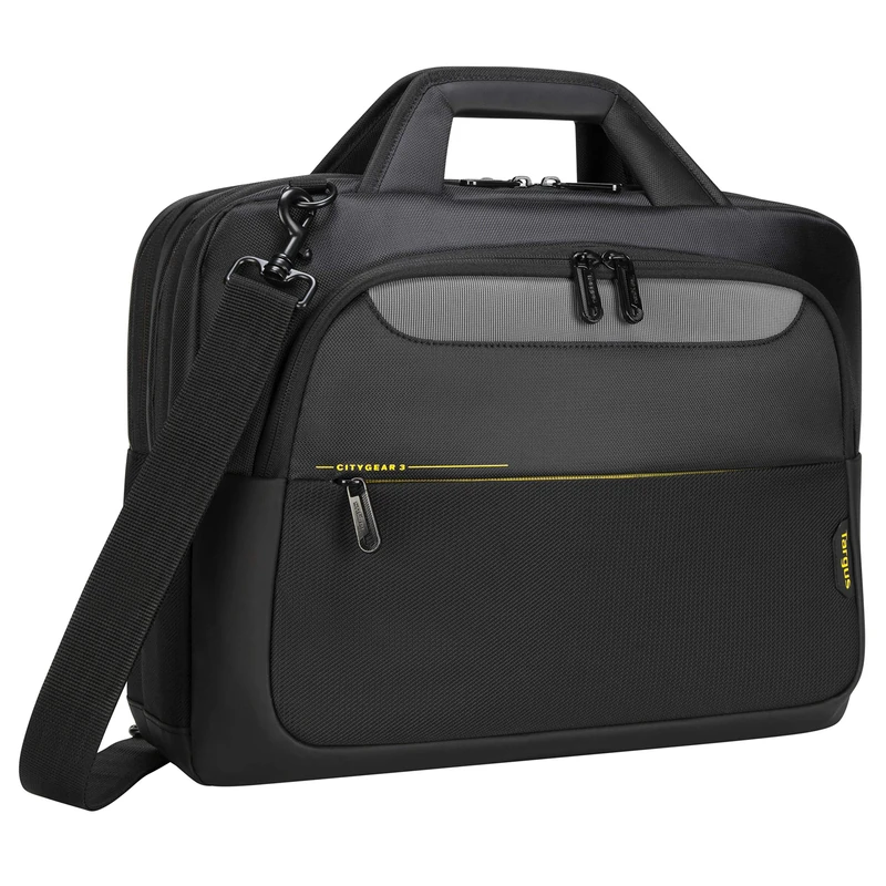 Targus CityGear Business Professional Roller Case Designed for Travel and Commute with Protective Sleeve fit up to 15-17.3-Inch Laptop, Black (TCG717GL)
