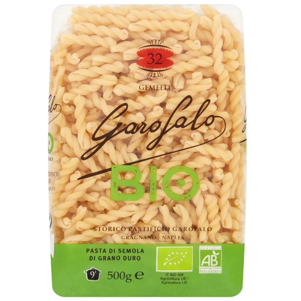 Garofalo Organic Gemelli Italian Dried Pasta, 500g (Pack of 1)