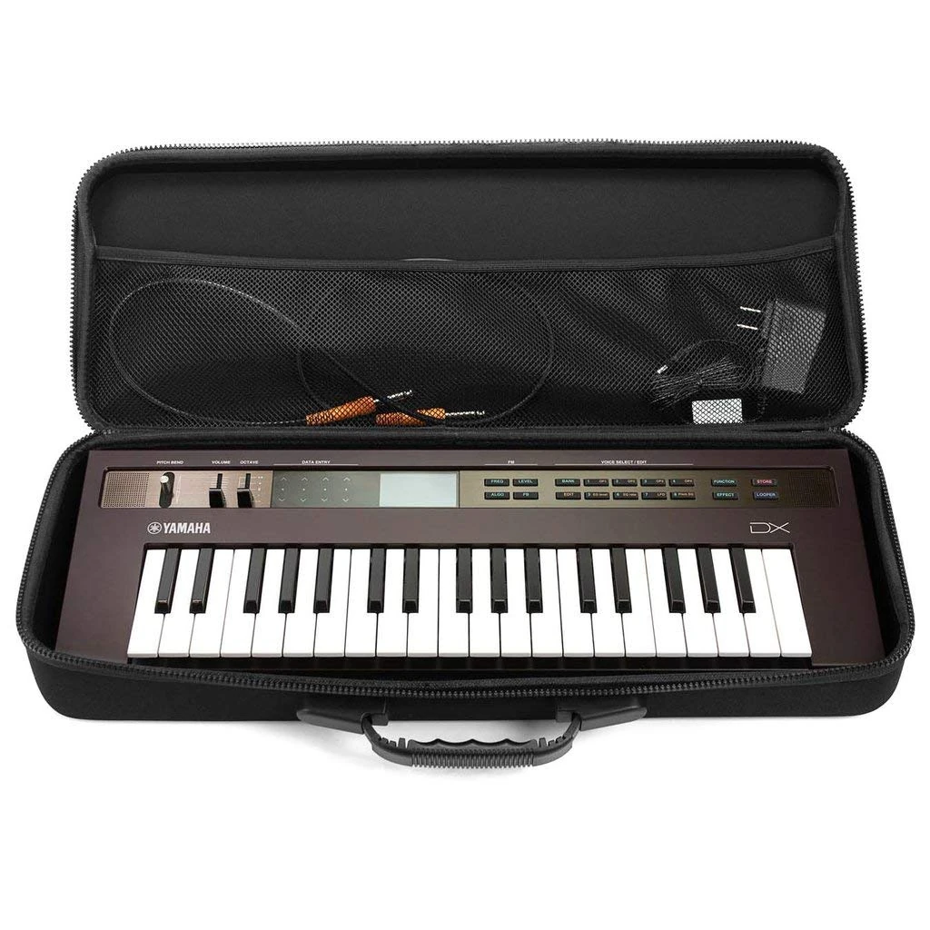 Analog Cases Yamaha Reface Series & Arturia KeyStep 37 Case - Custom-Fitted Compact Pulse Hard Case for Travel
