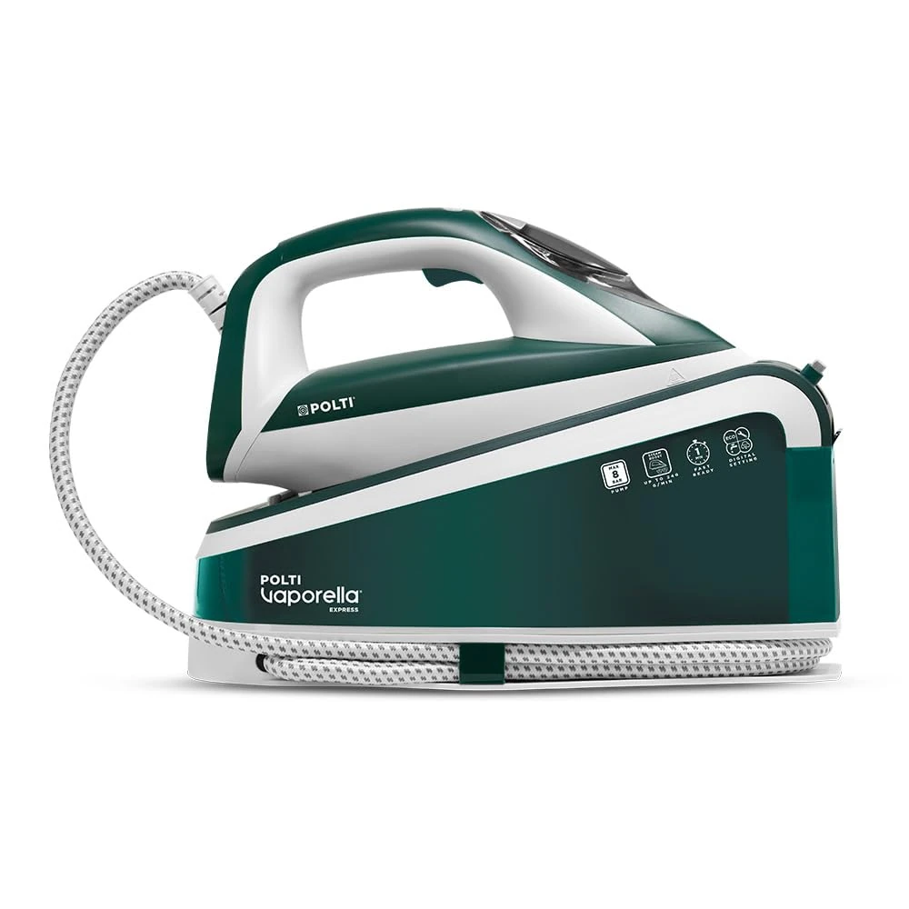 Polti Vaporella Express VE30.20 Steam Generator Iron, Eco Function, One Temperature Technology and Digital Setting