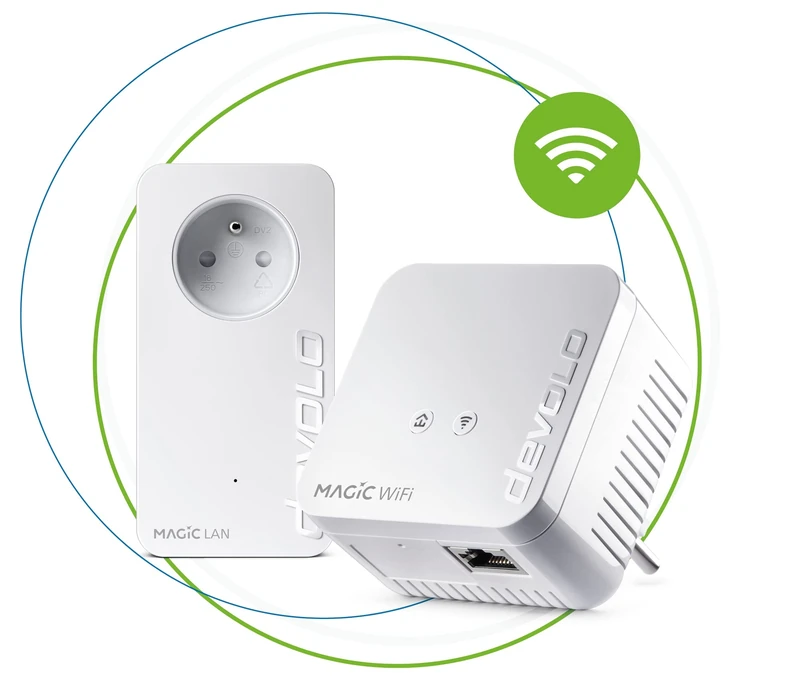 Devolo Magic 1 WiFi Mini White 1200 Mbps Magic 1 Mini 8562 (Suitable for France) - Image 1