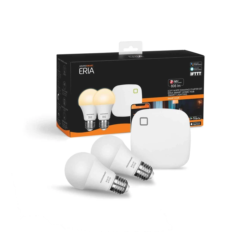 ERIA Smart Wireless Dimming Starter Kit (with 2 Warm White E27)