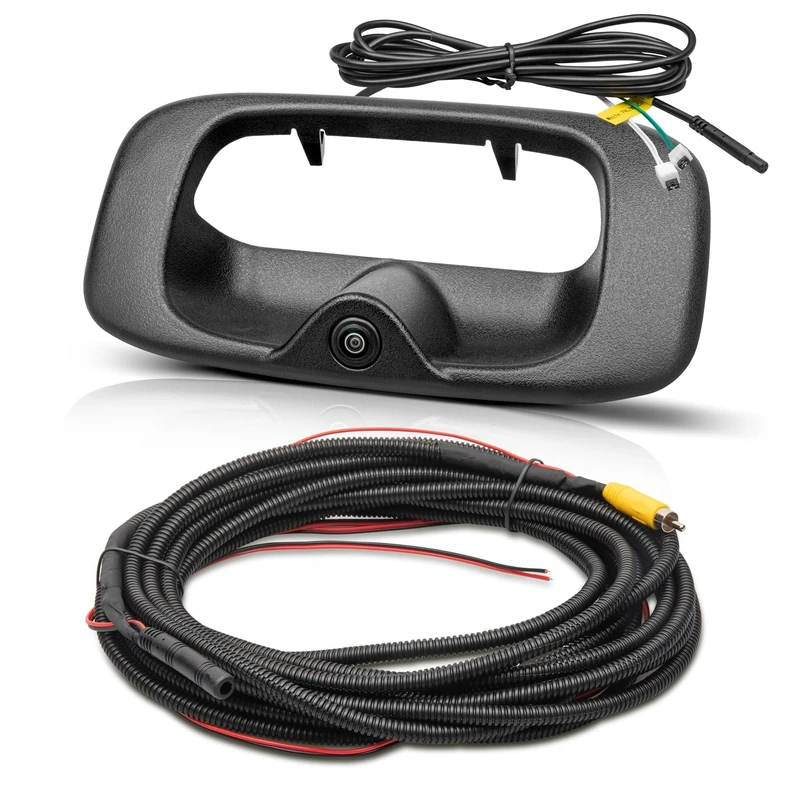 RED WOLF Tailgate Handle Backup Camera Replacement for Chevy Silverado/GMC Sierra 1999-2006, 1500 2500 3500HD Pickups Rear View Reversing Backup Night Vision Backing Camera Waterproof - Image 1