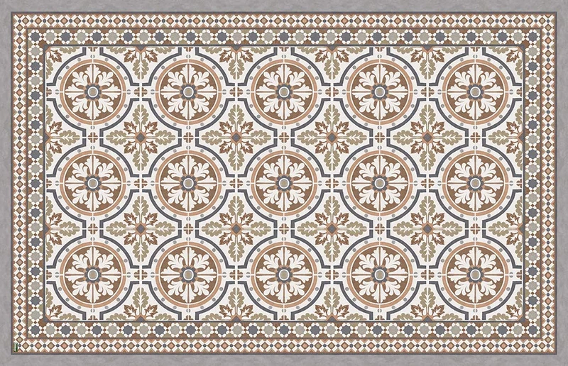 Vilber, Vinyl Rug, TANGER DU 01 100X155X0.22 cm