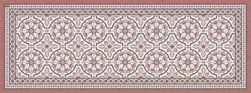 Vilber, Vinyl Rug, TANGER DU 44, 52X140X0.22 cm