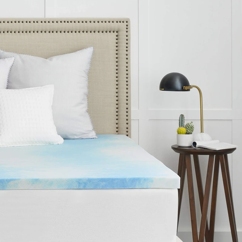 Sealy Memory Foam Mattress Topper, Chill Gel, Twin