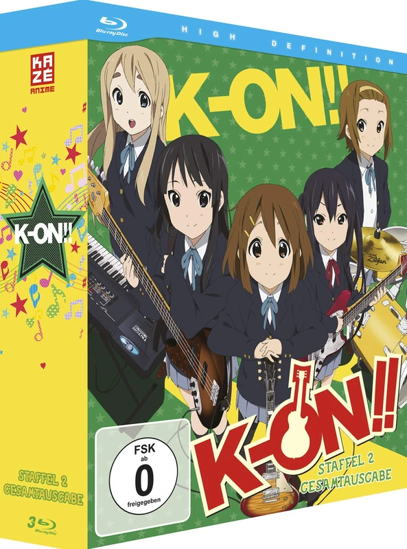 Crunchyroll K-ON! 2. Staffel - Gesamtausgabe DVD