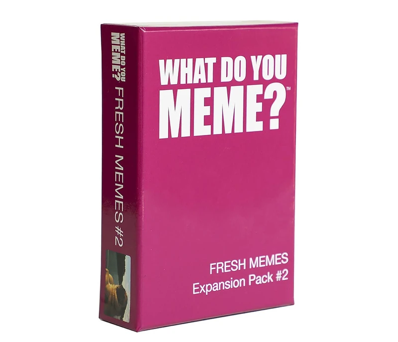 WHAT DO YOU MEME? Fresh Memes #2 Expansion Pack Designed to be added to Core Game