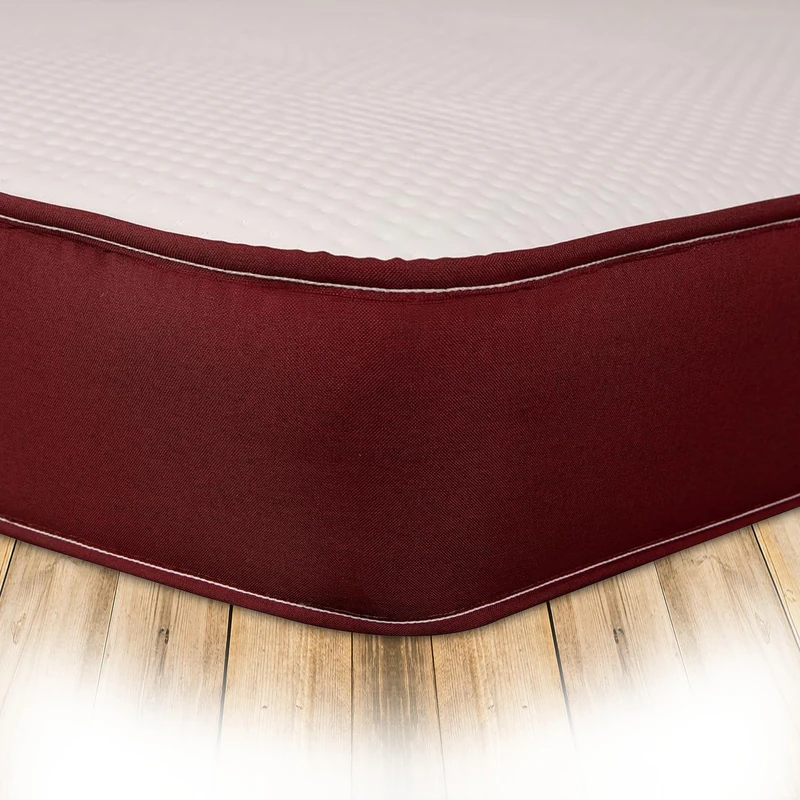 Starlight Beds Shiraz Shorty Single Mattress - 9" Deep Hybrid Sprung Mattress with 2" Memory Foam, Medium Firm Support, 2ft6 x 5ft9 (75 x 175 x 22cm) - Image 1