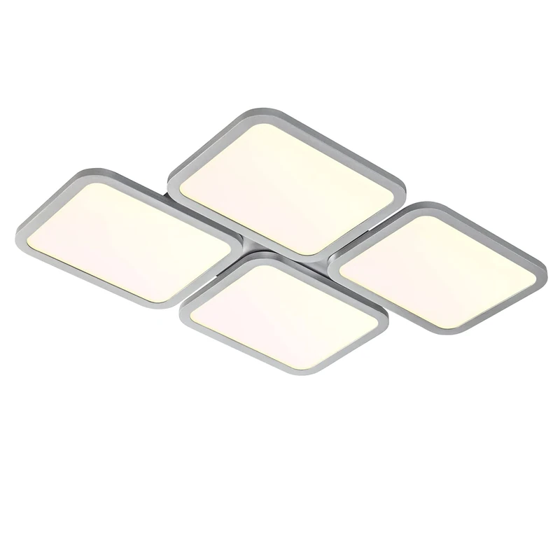 WOFI 30W REEV Silver Plastic Ceiling Light
