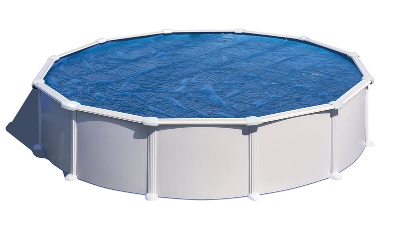 Gre CIPR451P Premium Winter Cover for Round Pools with Diameter 460 cm, Thickness 180 g/m², Heavy Duty and Durable Pool Cover, Black