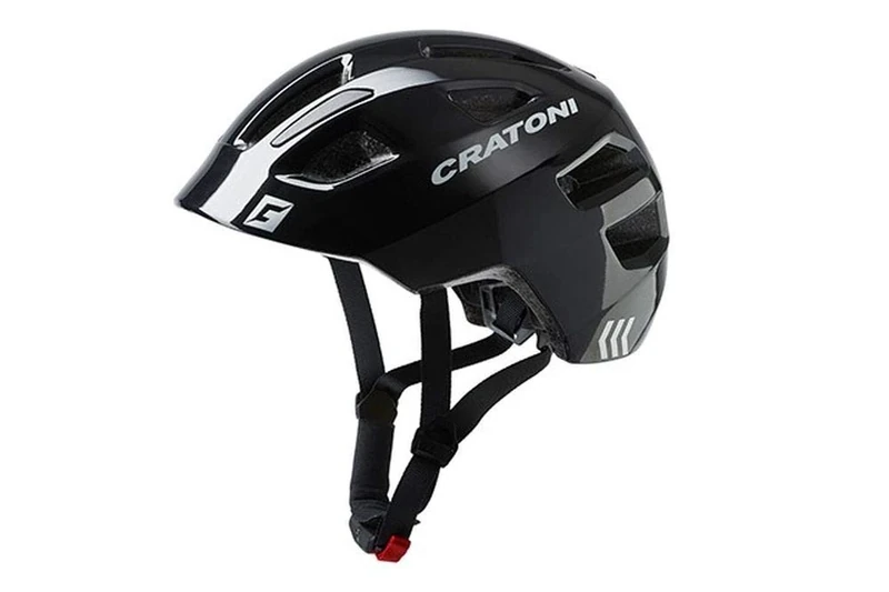 Cratoni Unisex - Adult Maxster Bicycle Helmet, Black, One Size