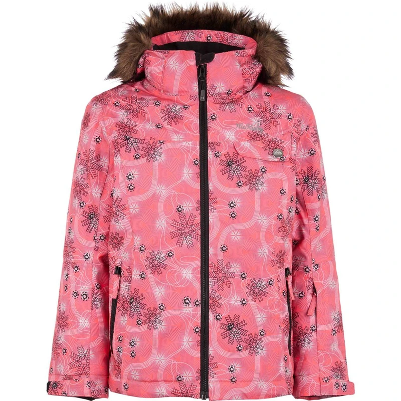 Mckinley Kids Elisabeth Jacket - Aop/Pink/White, Size 164