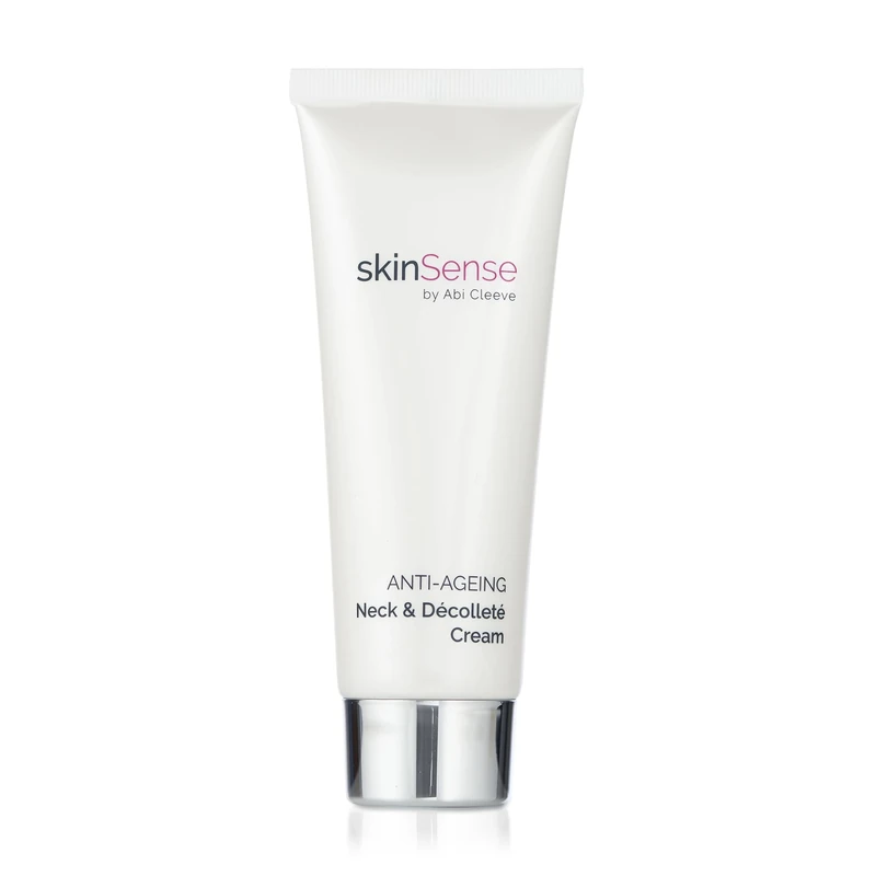 SkinSense Anti-Ageing Firming Neck and Décolleté Cream 200ml, Anti Wrinkle Cream for Neck & Décolleté, Firming Neck Lotion, Skin Tightening Moisturiser for Neck and Décolleté, Skin firming treatment