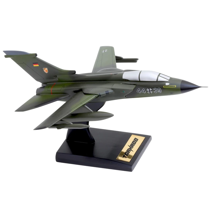 SOCATEC Tornado Luftwaffe Germany, Wood 1:48 Scale Airplane Model, 34.8x18x12.4cm, Unisex Adults