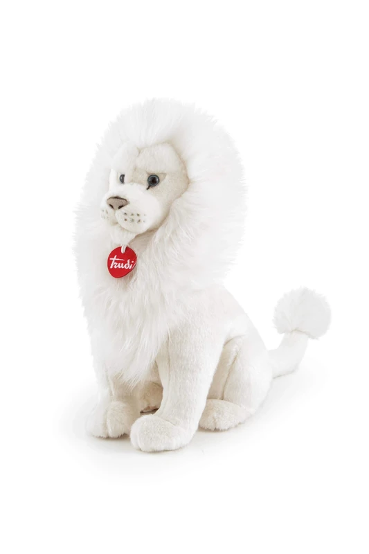 Trudi 17010 - Lion white Leonardo cm 20x41x44