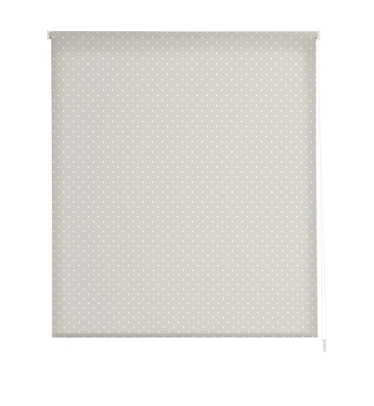 Estoralis MOTAS-2 Translucent Digital Roller Blind, Polyester, Beige, 110 x 250 cm