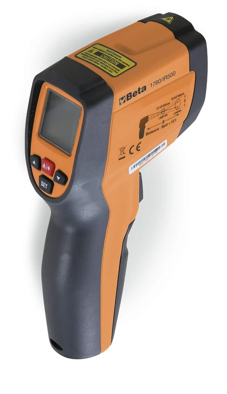 Beta 1760/IR500 Professional Digital Infrared Thermometer with Double Laser Point