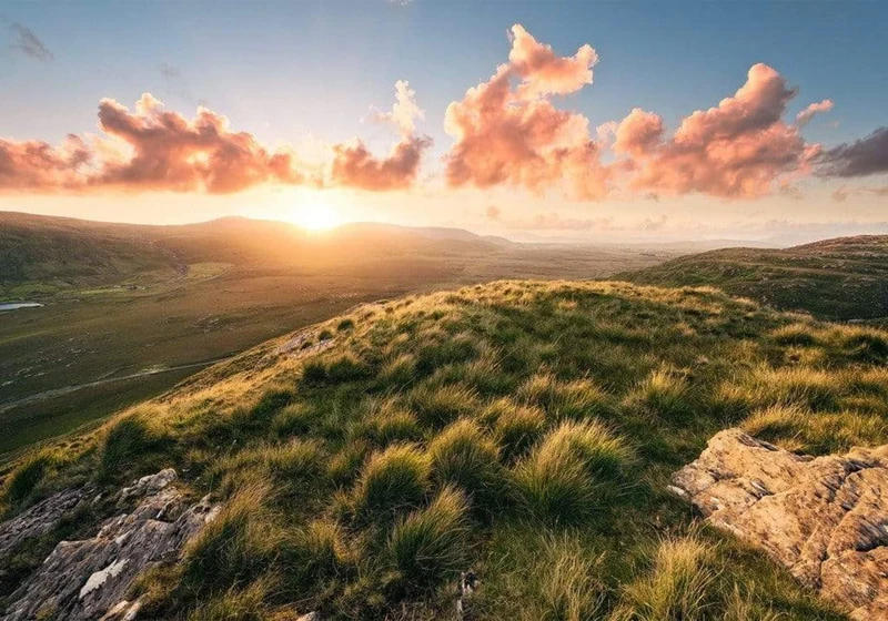 Komar SHX8-001 Non-Woven Photo Wallpaper XXL Decoration Nature Landscape Bedroom Living Room Office Hallway Size 400 x 280 cm (Width x Height) Colourful