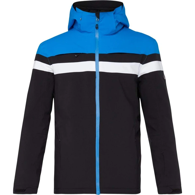 Mckinley Jacket Dirk Men's Jacket - Black Night/Blue Roy, X-Large