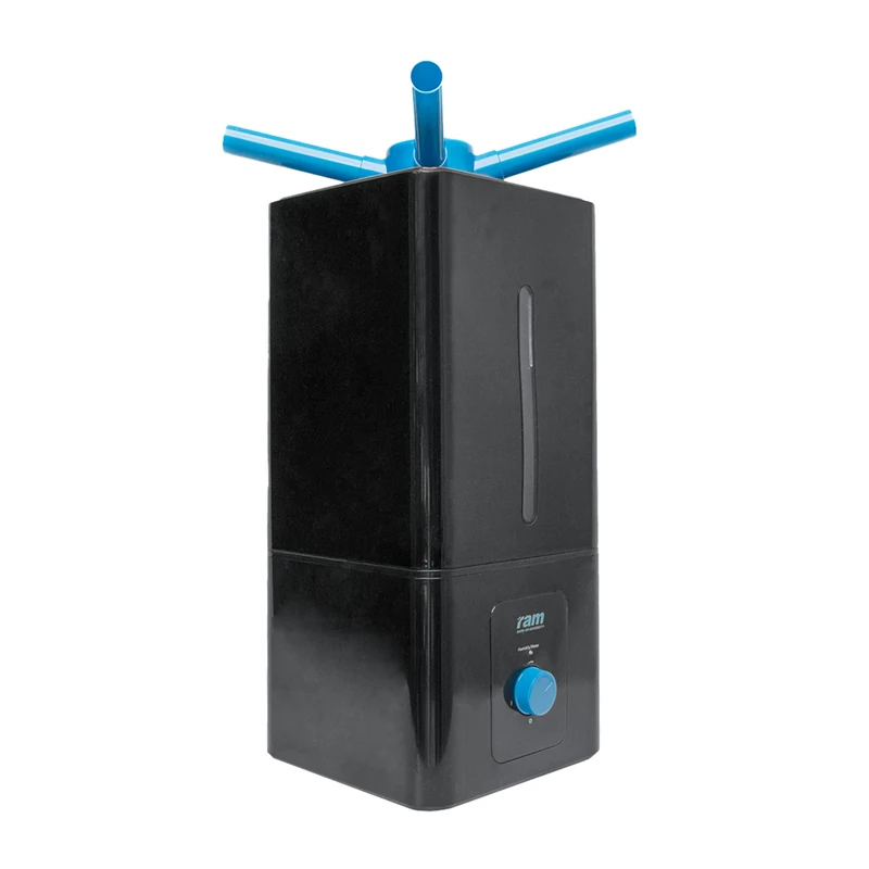 RAM 13L Ultrasonic Room Humidifier For Bedroom And Plants Large Water Tank Capacity With Auto Shut Off And Quiet Ideal For Home Office Conservatory Shed Grow Room