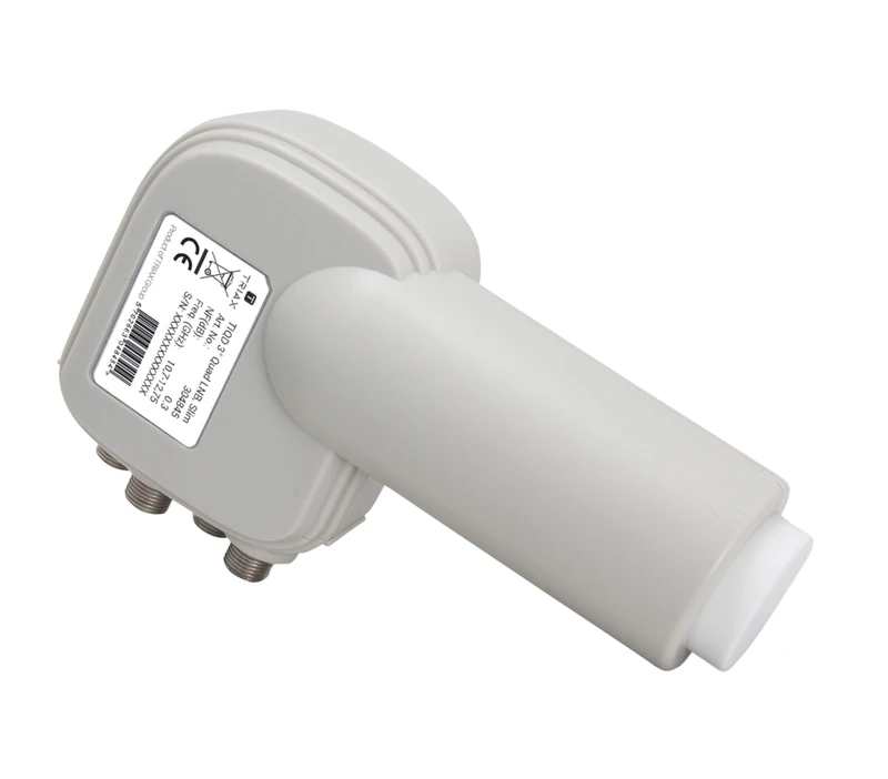 Triax 304845 TIQD 3° Uni Quad LNC with Built-In Multiswitch