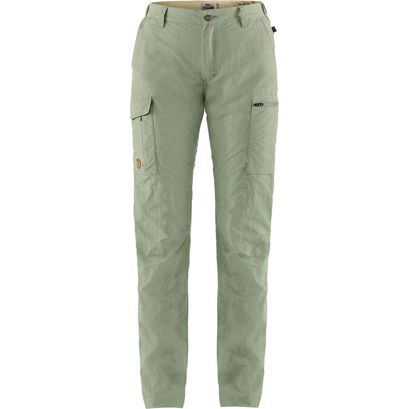 Fjällräven F84758-516 Travellers MT Trousers, Women, Sage Green, 40 - Image 1