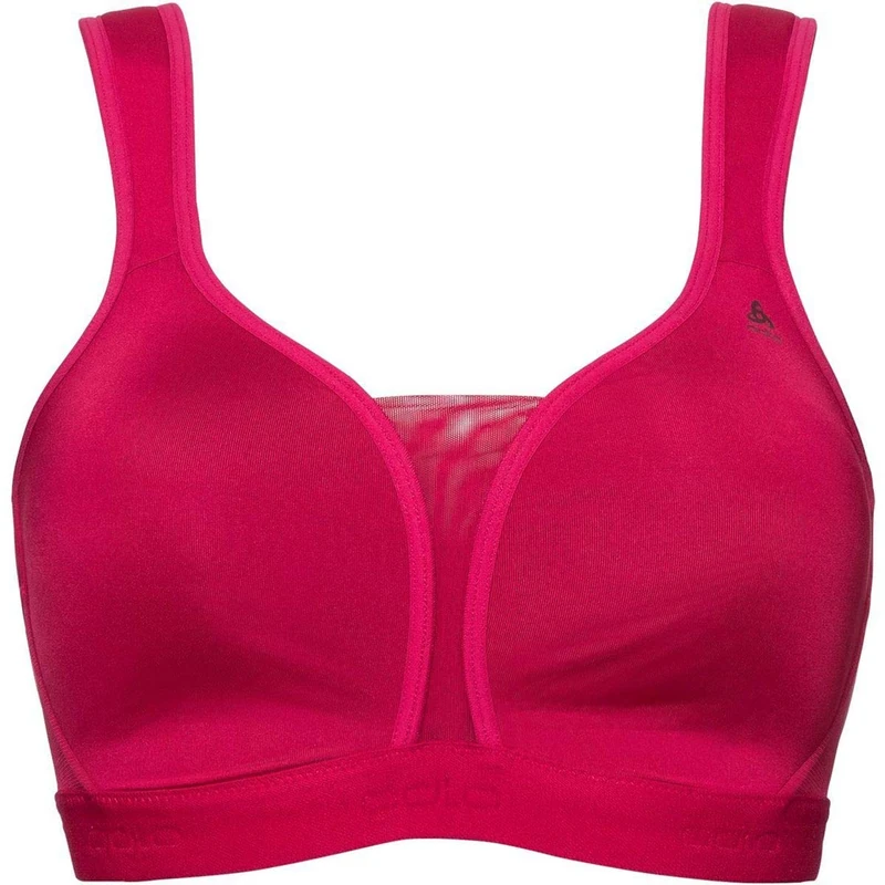 Odlo Women's Padded High Sports Bra, womens, 13071C, cerise, 70 (EU)