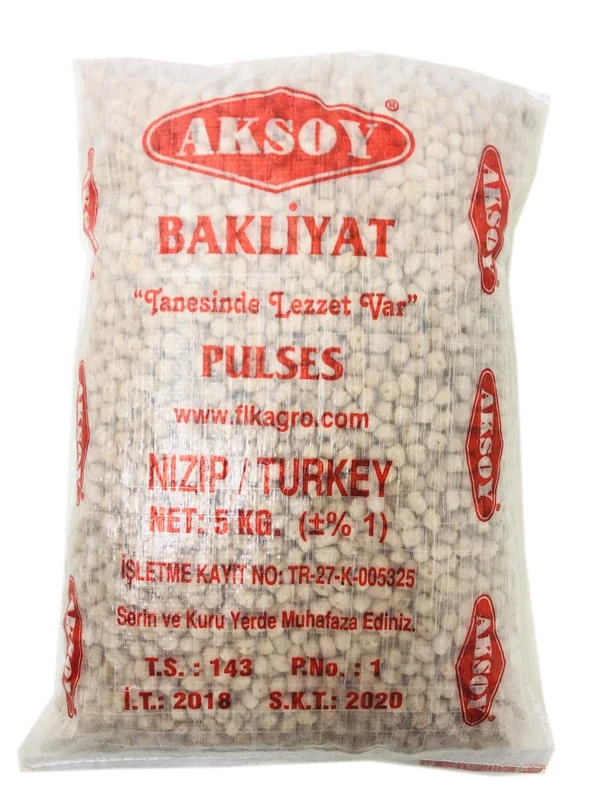 Aksoy Premium Quality Dry Chickpeas 5KG