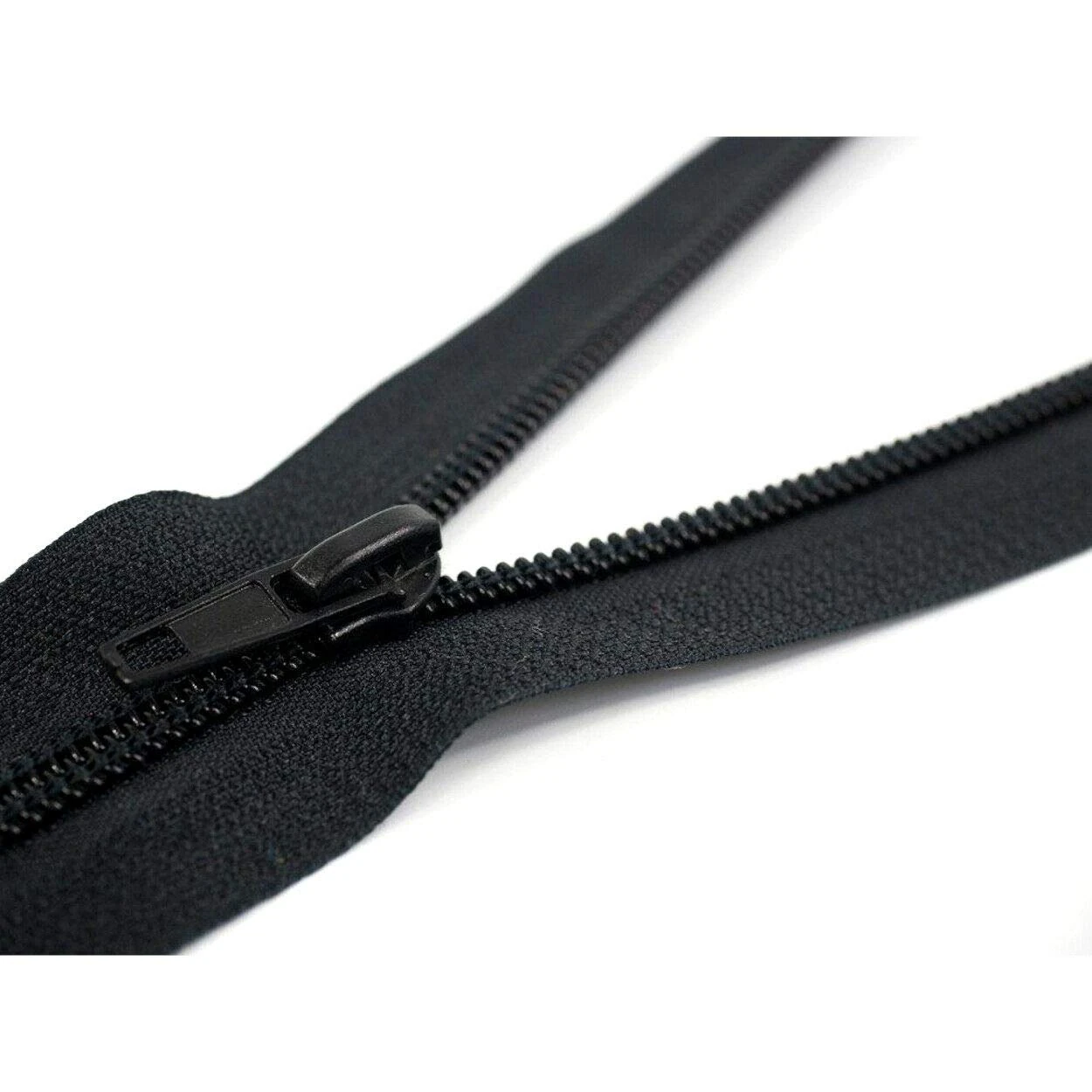 75cm Black Nylon Zip Open Ended No #5 Zipper Sewing Crafts Haberdashery