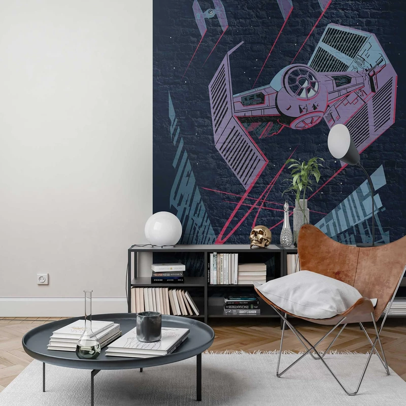 Komar Star Wars Non-Woven Photo Wallpaper, Colourful, 200 x 280 cm (Width x Height), Width 50 cm