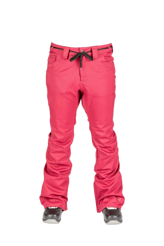 L1 HEARTBREAKER TWILL ́20 Women's Functional Snowboard Trousers, Warm, Slim, Stretchable 2 Layer Trousers, Skinny Fit, womens, Trouser, 1201-873690, Rebel, S - Image 1