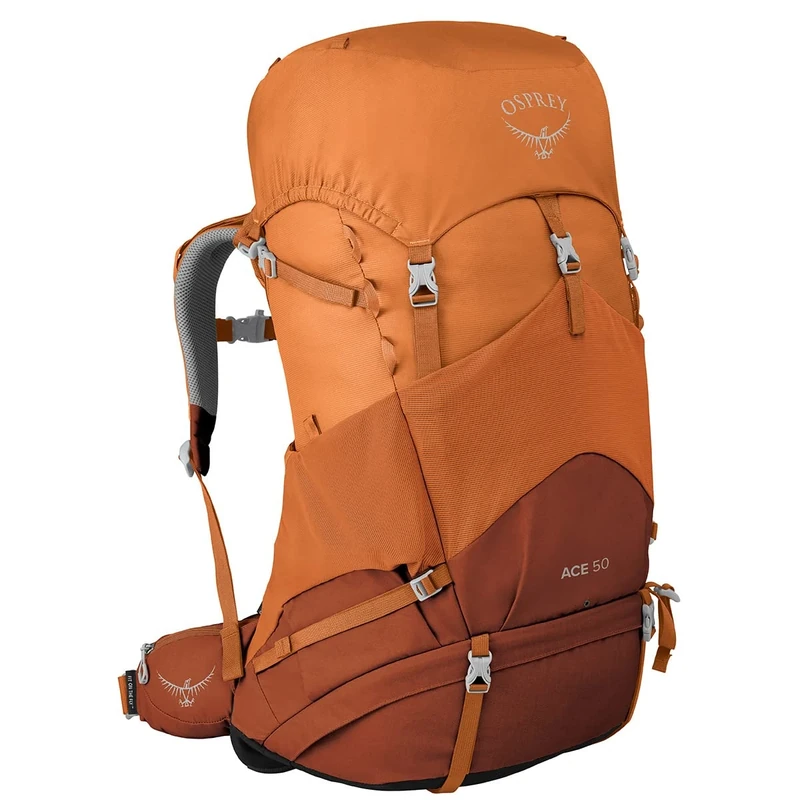 Osprey Europe Ace 50 Unisex Youth Hiking Pack - Orange Sunset O/S