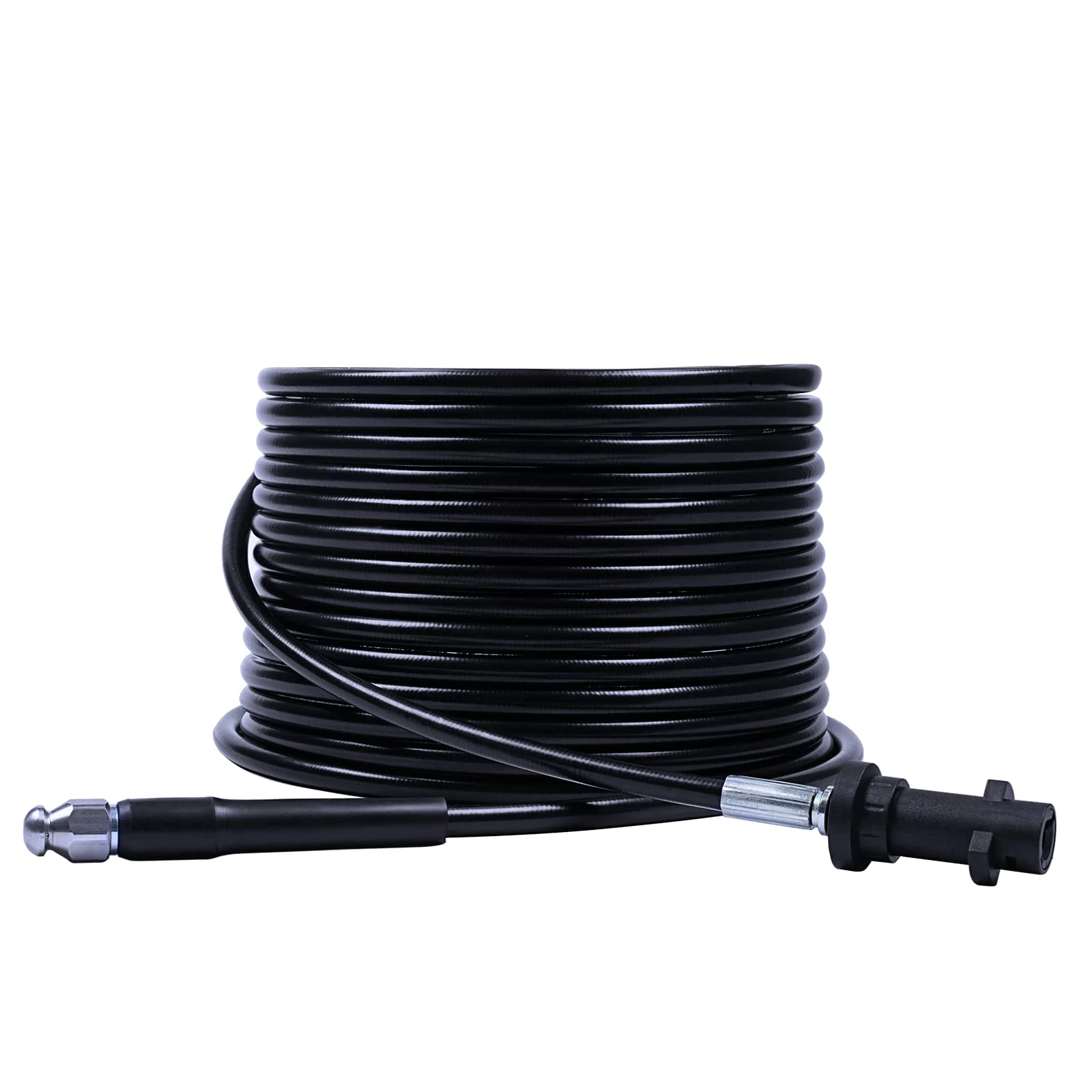 Stone Banks Pressure Wash Hose Cleaning Replacement Hose 220bar High Pressure Jet Wash Hose with Adaptor Compatible with Karcher K2/K3/K4/K5/K6/K7 High Pressure Washers