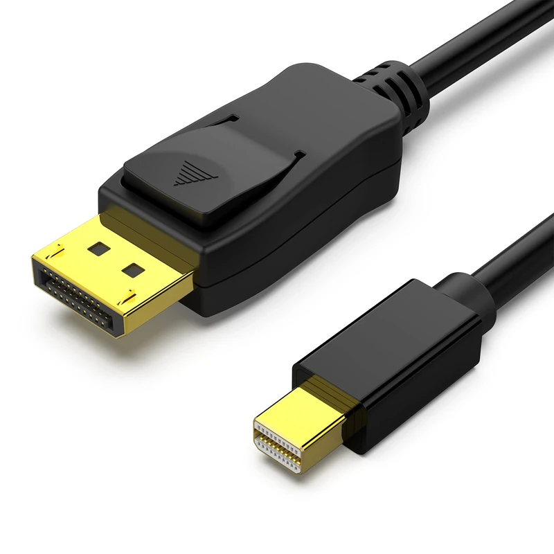 BENFEI Mini DisplayPort to DisplayPort 0.9 Meter Cable, Mini DP(Thunderbolt Compatible) to DP Male to Male Cable Gold-Plated Cord, Supports 4K@60Hz, 2K@144Hz
