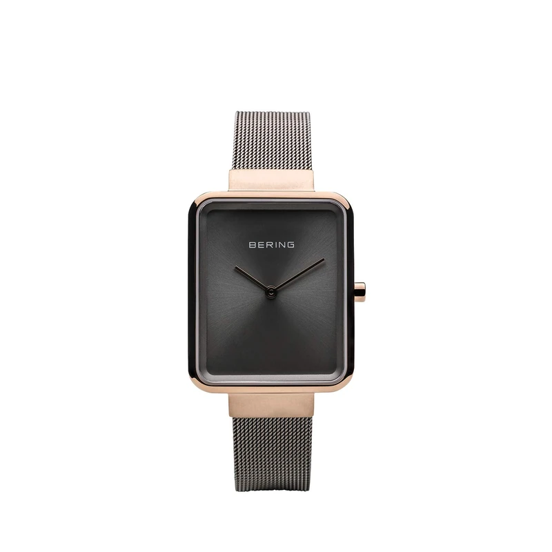 BERING Women Analog Quartz Classic Collection Watch with stainless steel Strap and Sapphire Crystal 14528-369