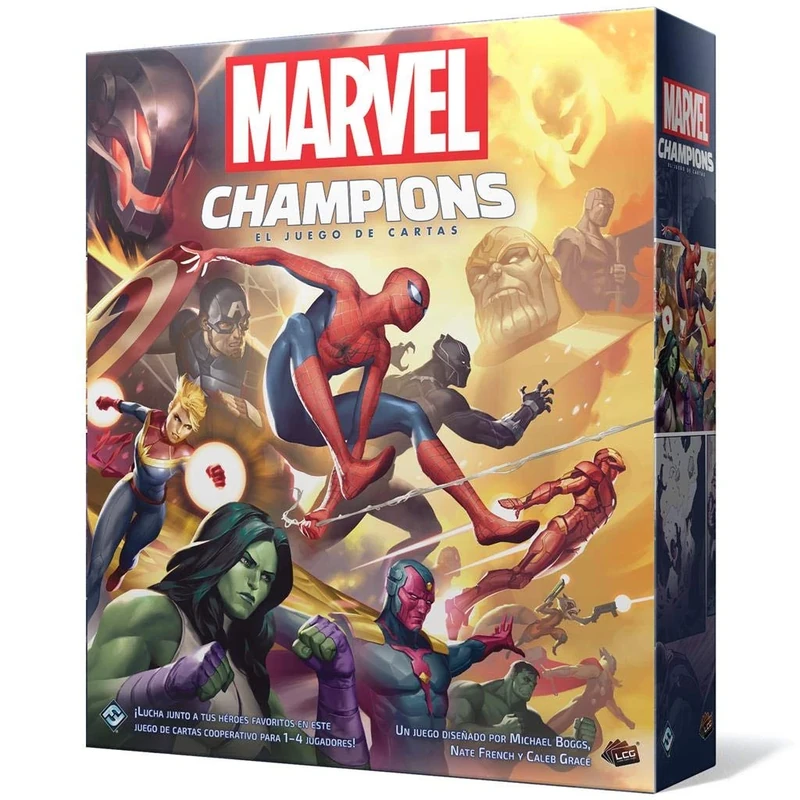 Fantasy Flight Games | Marvel Champions: The Card Game | Co-op Superhero and Strategy Game | Ages 14 | 1 to 4 Players | 45-90 Minutes per Game