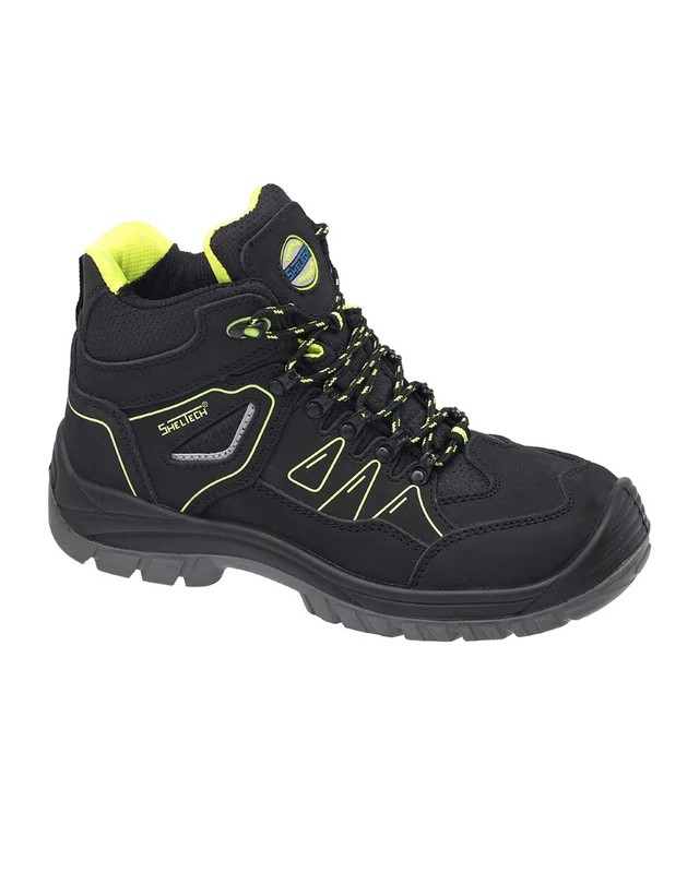 Rossini Trading PPRC60743 Rockford High Shoe, Black, 43 - Image 1