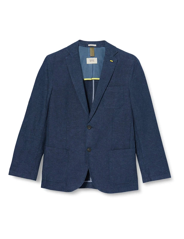 camel active Men's Sakko Blazer, Dark Blue, 26