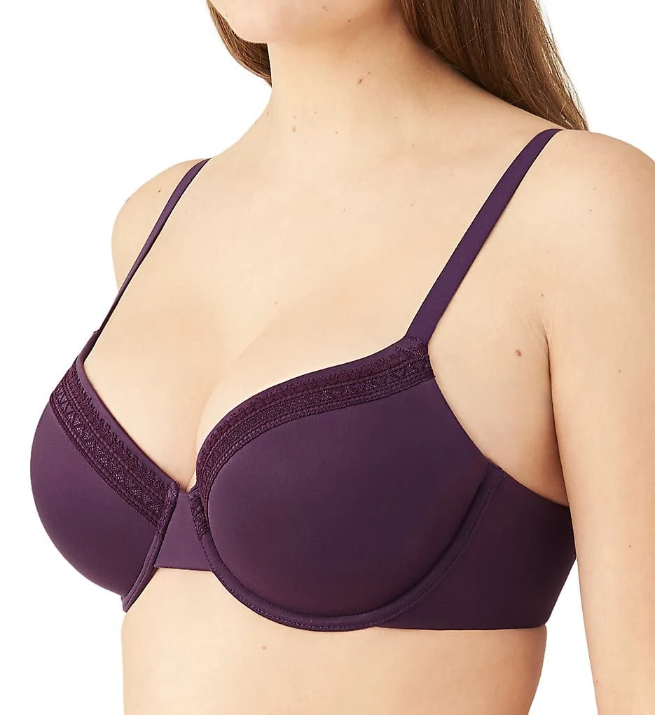 Wacoal Women's Perfect Primer Convertible Underwire T Shirt Bra, Sweet Grape, 32D