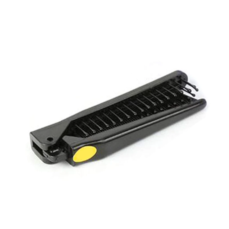 Militall Hair Comb Brush Foldable Massage Anti-Static Portable Folding Hair Comb Hairdressing styling Tool - Image 1