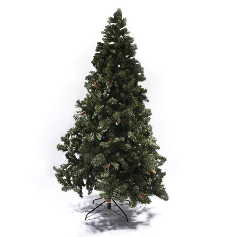 Star Christmas, 120 cm, Green, Finland Tree with 277 Branches, PVC