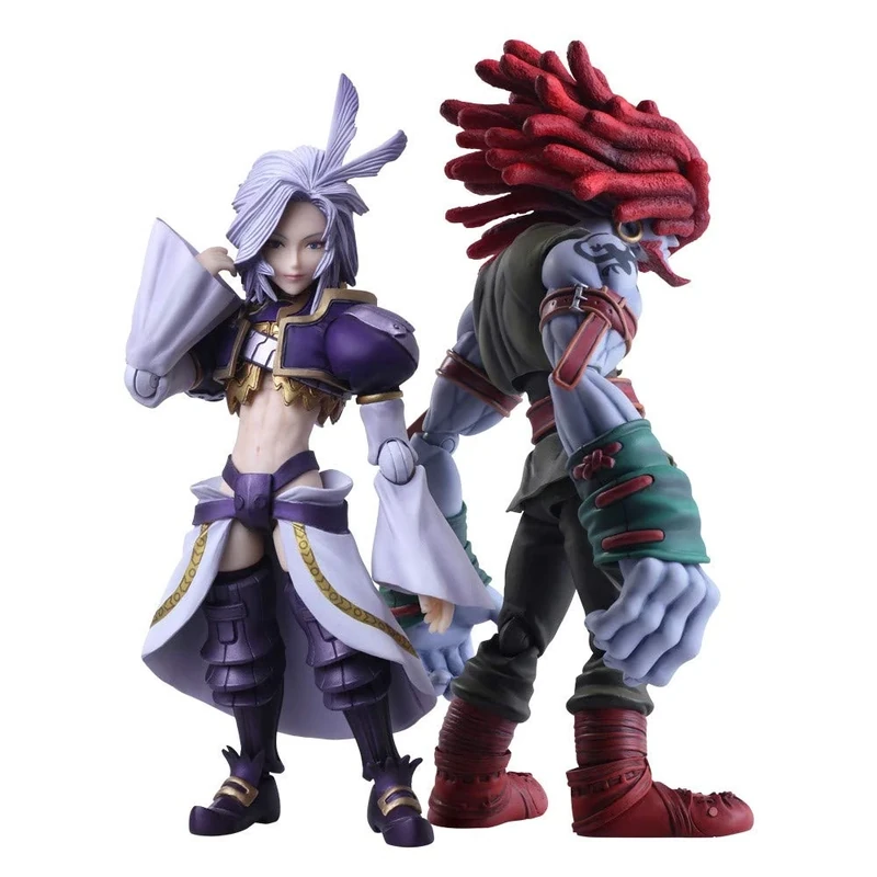 Square Enix Figure - Final Fantasy IX - Bring Arts - Kuja & Amaranth Coral - 16-18 cm