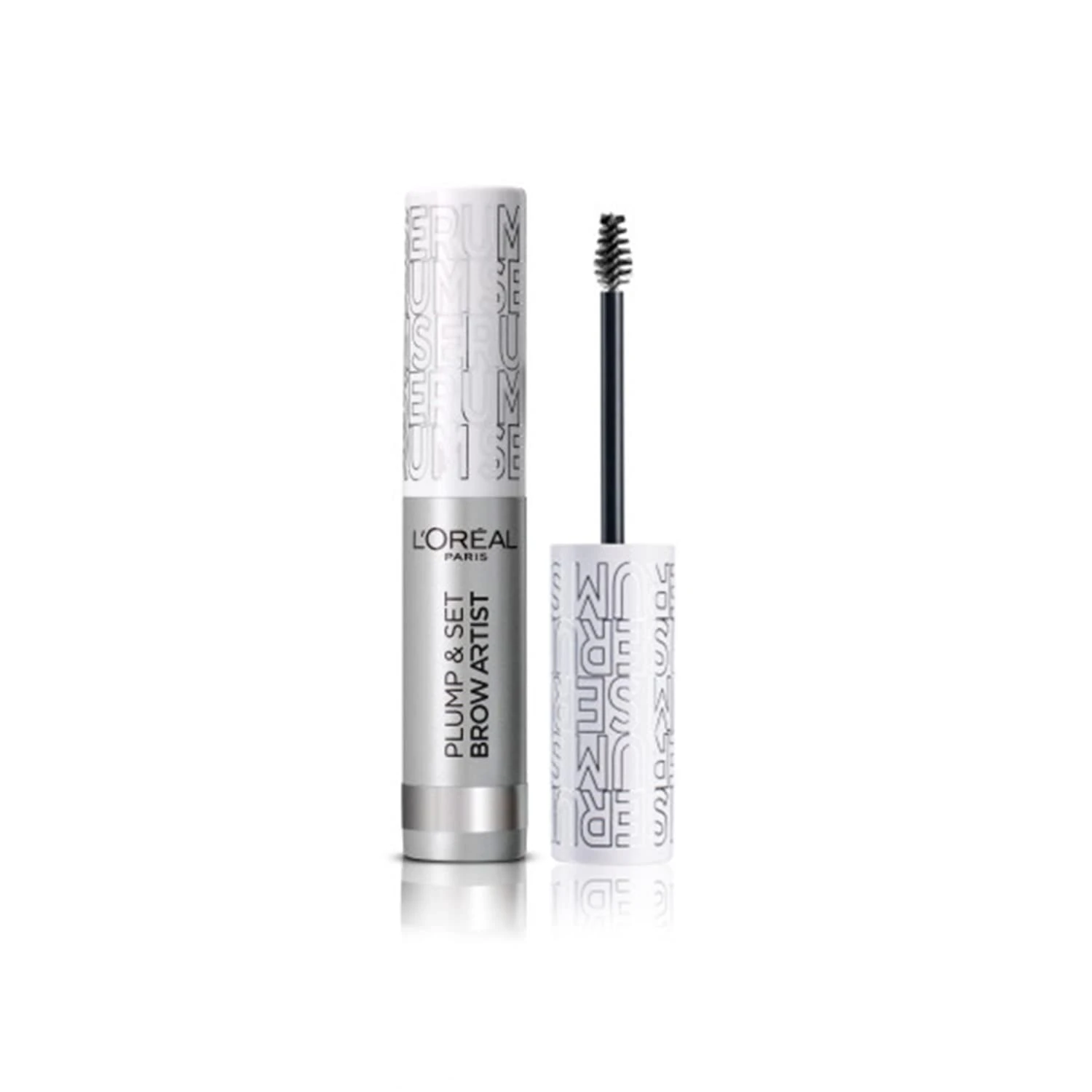 L'Oréal Paris Volumising Brow Mascara, Longwear Brow Gel for Fuller Looking Eyebrows, Up To 24 Hours Wear, Water Resistant, Infallible Brows, 4.9 ml, Shade: Transparent