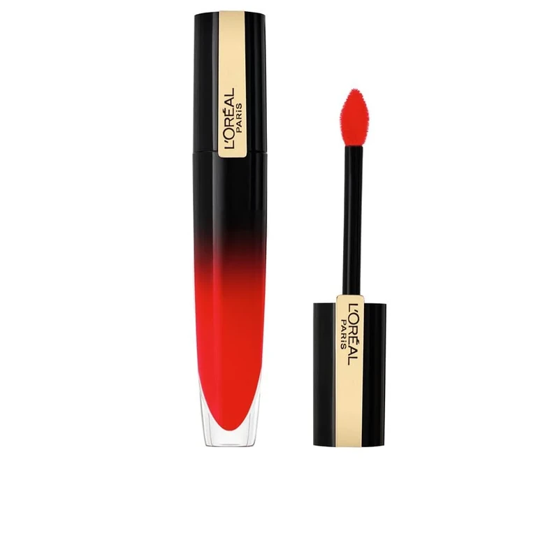 L'Oreal Paris Brilliant Signature High Shine Colour Bright Red Lip Ink 311 Be Brilliant