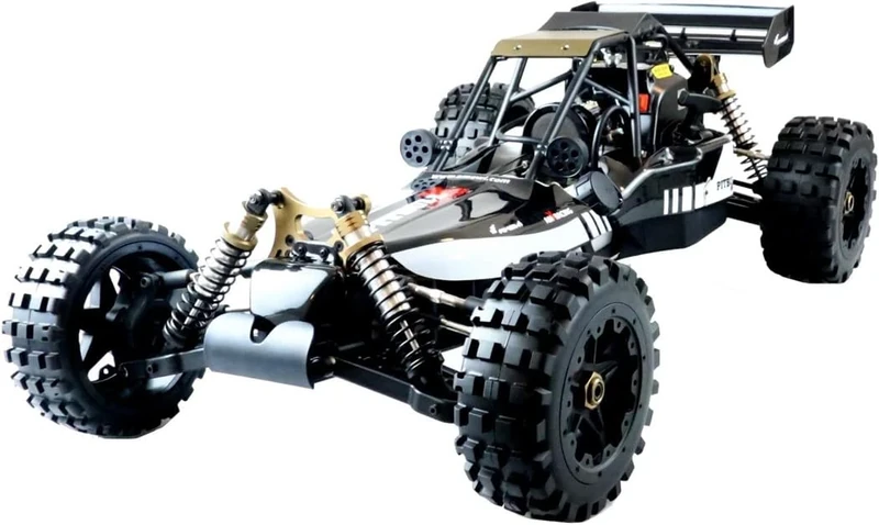 Amewi 22414 Pitbull X Evolution 2WD Desert Buggy 27 cc CY 1:5 RTR Black