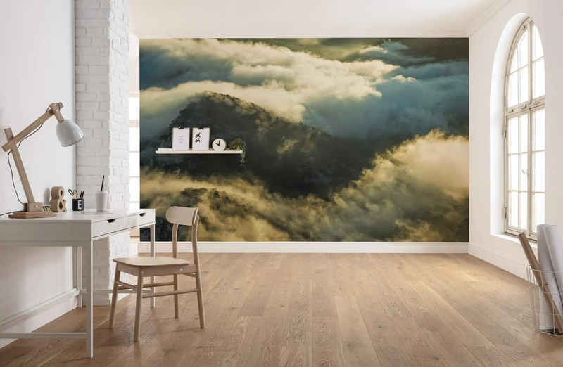 Komar SHX9-063 Non-Woven Photo Wallpaper XXL Decoration Nature Landscape Bedroom Living Room Office Hallway 450 x 280 cm (Width x Height) Multi-Coloured
